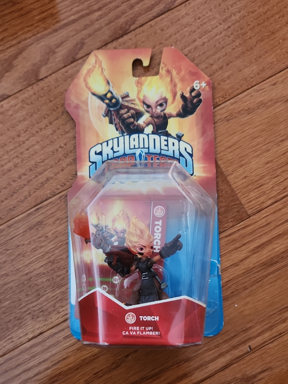 Skylanders Trap TEAM Torch Figure - Red and Orange Fire Character